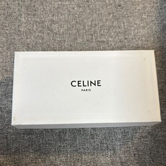 Celine Paris White Sunglasses Storage Box - Picture 1 of 5